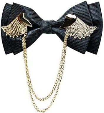 Manoble Two Layer Neck Bow Tie
