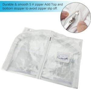 Univivi Clear PVC Dance Costume Bags Garment Bag