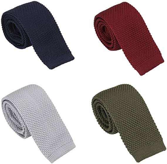 AngelShop 4PCS Vintage Casual Tie Mens