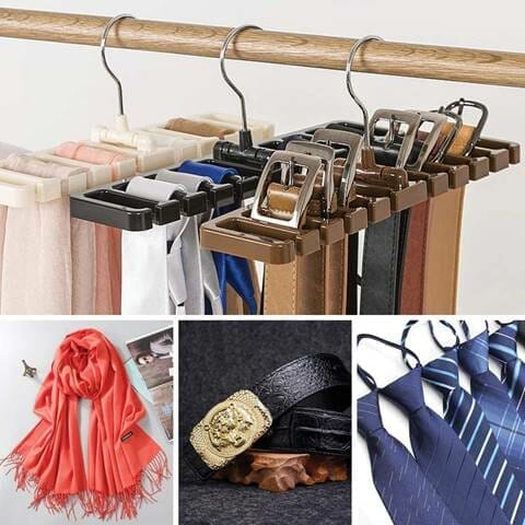 Closet tie Racks