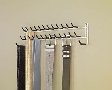 organize ties & Belts