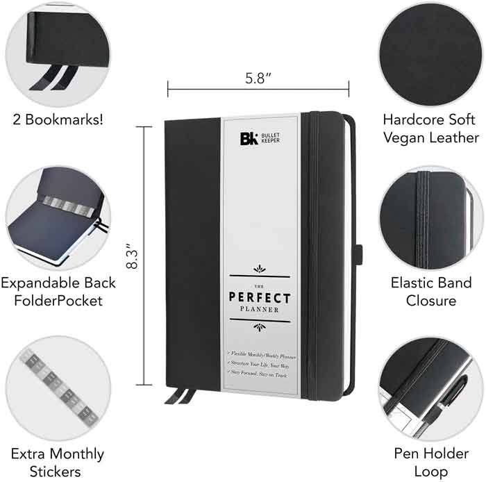 BK. Undated Planner for any Year BK Undated Planner for any Year