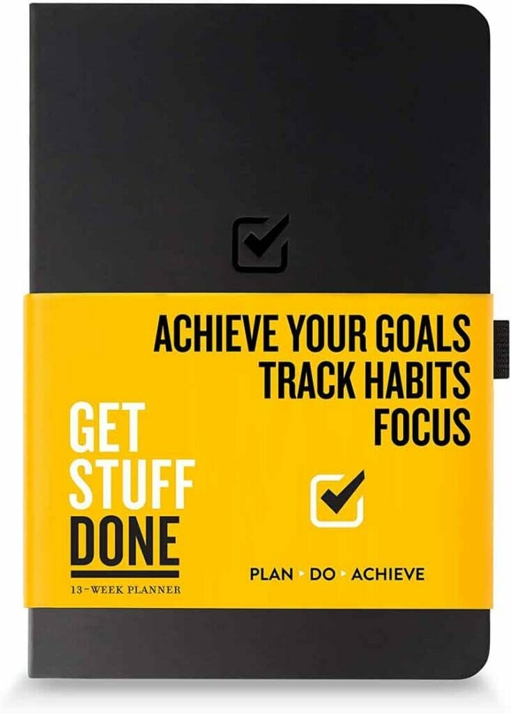 Get Stuff Done 13 Week Undated Planner for Productivity Get Stuff Done 13 Week Undated Planner for Productivity
