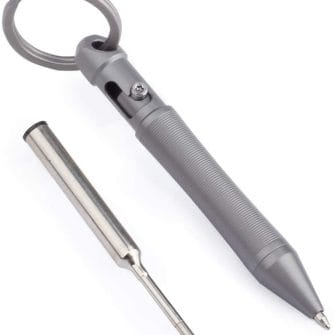 Titanium Keychain Pen from TISUR